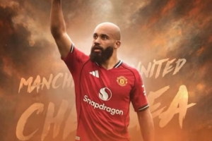 姆伯莫社媒曬個人海報，預熱曼聯主場迎戰切爾西