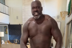 大男孩！奧尼爾展示舞技 最后更是怒撕背心展示強(qiáng)壯身材