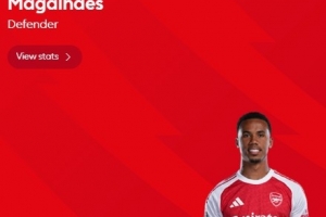 攻防俱佳，頭球制勝！官方：加布里埃爾當選2-1紐卡全場最佳球員