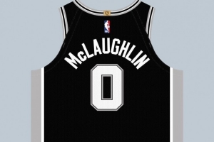 球衣記者：麥克勞林在馬刺穿0號球衣 隊史上一位是凱爾登-約翰遜