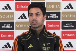 阿爾特塔：即使勝率最高我們?nèi)晕磰Z冠，在這個(gè)級(jí)別我們做的還不夠