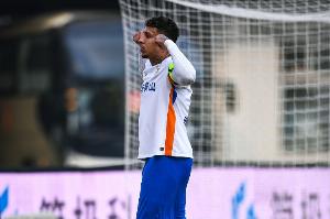 克雷桑迎來中超百場里程碑，此前99場比賽57球20次助攻