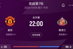 曼聯vs桑德蘭首發：拉門斯首秀！舍什科、芒特先發，庫尼亞替補