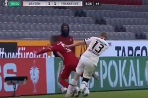 董路曬昔日蒂亞戈撞廣告牌視頻：這個更近動作更大！裁判怎么判？