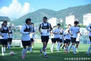 結束假期，開練