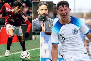 郵報：阿莫林對18歲小將萊西印象深刻，后者有望進入一線隊