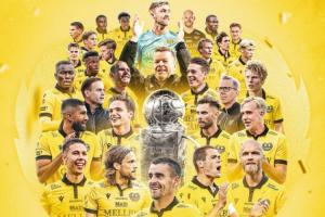 見證奇跡！1500人漁村球隊加冕瑞典超冠軍，米亞爾比提前3輪奪冠