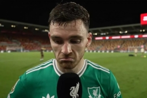 羅伯遜：這是我在紅軍第9個賽季，現在這情況可能只發生過一兩次