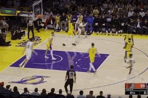 就是自信！謝頓-夏普面對艾頓 追身踩線長兩分打停湖人！