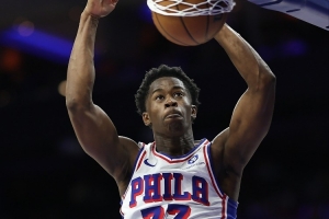 埃奇庫姆近3戰場均25分5.7板6助攻 投籃命中率50% 三分命中率40%