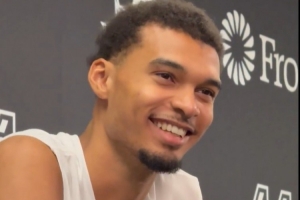 4勝0負平隊史紀錄！文班亞馬：我很驚訝&真的 讓我們破紀錄吧