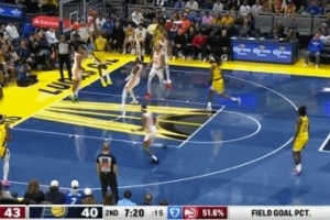 平地起驚雷！內史密斯持球突破 起飛滑翔單臂暴力劈扣