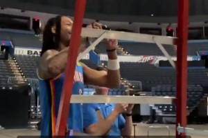 加起來(lái)8.2億的超級(jí)組合！雷霆新三少媒體日同框合影